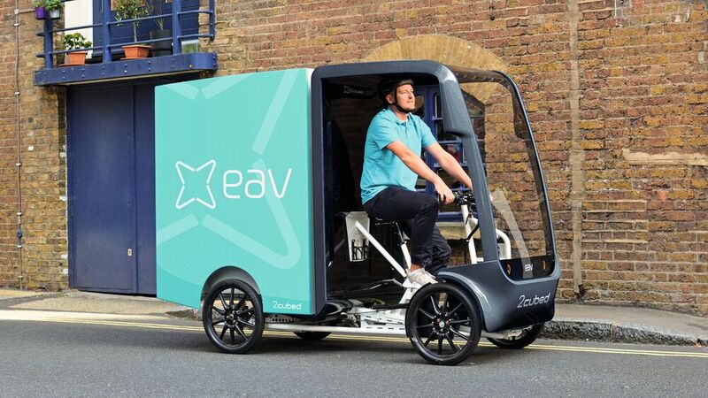 Ein Lastenrad-Van mit Pedelec-Antrieb: Mit dem E-Cargo will das britische Start-up EAV die Innenstädte erobern.