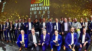 Strahlende Sieger des Best of Industry Awards. (Bild: VCG/Sebastian Human)