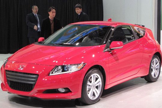 Der Honda CR-Z hat einen 124 PS starken Hybridmotor. (Archiv: Vogel Business Media)