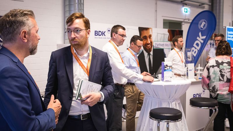 Der Businesspartner BDK war gleich mit mehreren Digitalisierungsexperten nach Würzburg gereist. (Bild: Stefan Bausewein)