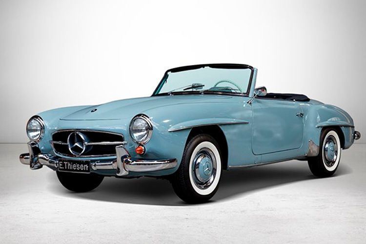 Der 190 SL aus dem Jahr 1962 ist ab 70.000 Euro zu haben. (Foto: Auctionata)