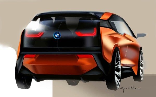Das BMW i3 Concept Coupé ist das erste vollständig vernetzte Elektrofahrzeug der Welt (BMW Group)