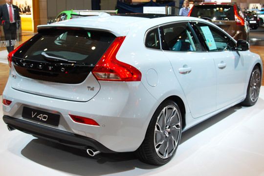 Volvo zeigte den neuen V40. (Andreas Grimm)