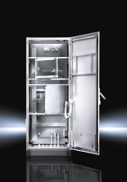 Der System-Einzelschrank SE 8 bietet mit seiner hohen Stabilität, dem geringen Montageaufwand und der Kompatibilität zum TS-8-Systemzubehör eine Reihe wichtiger Vorteile. (Rittal)