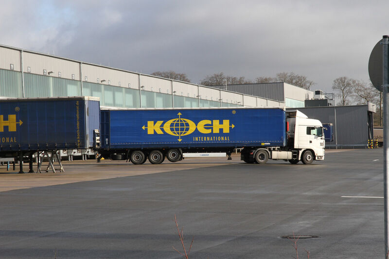 Druch den Umbau hat sich die gesamte Fläche im Logistik-, Verwaltungs- und Umschlagzentrum von Koch mit aktuell 12.000 m² nahezu verdoppelt. (Bild: Egemin)