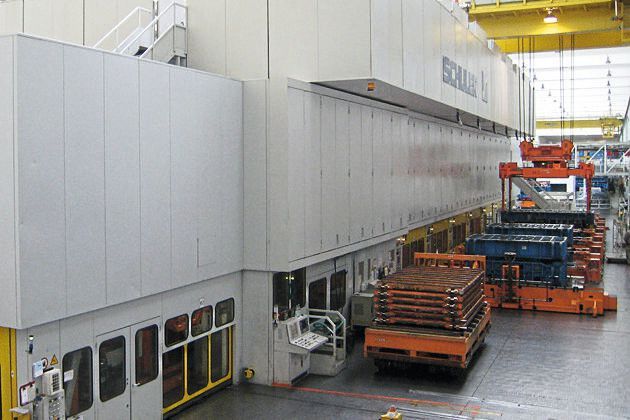 Die Krise in der Autoindustrie schlägt nun auch beim Pressenhersteller Schuler durch.(Foto:  Schuler)
