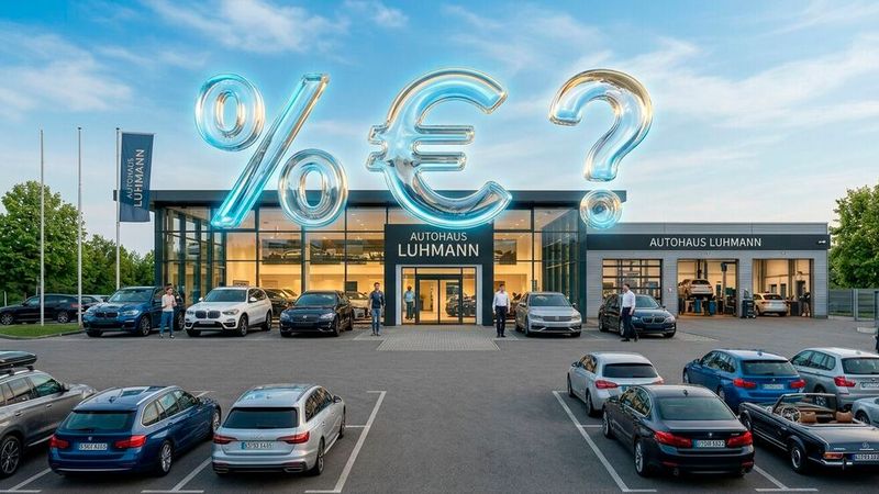 Wie viel wirft ihr Geschäft aktuell ab? »kfz-betrieb« befragt dazu Markenhändler und Werkstätten.(Bild:  Google Gemini 3.1 Flash Image  / KI-generiert)