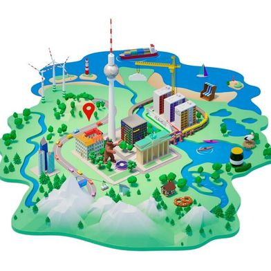 Google's cloud regions in Germany include the Hesse area and the Berlin-Brandenburg region. (Image:Google Cloud)