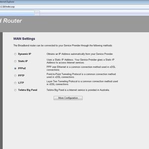 Abbildung 1: Einrichtung des WAN-Zugangs über PPPoE zu einem lokalen Provider