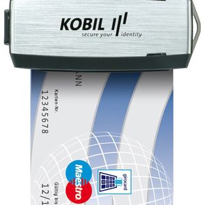 Kobils mIDentity ist ein installationsloser Smartcard-Leser mit verschlüsseltem Speicher im USB-Produktformat. Er soll eine hochsichere und einfache Kommunikation ermöglichen