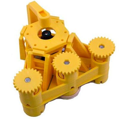 Wassertest-Mikroskop aus dem 3-D-Drucker: Mit dem OpenFlexure möchte Waterscope, eine Ausgründung von fünf Wissenschaftlern der Cambridge University, für sichereres Trinkwasser in Entwicklungsländern sorgen. Eine Betaversion des Open-Source-Projektes wird derzeit von der Nonprofit-Organisation Oxfam getestet. (Bild: WaterScope)