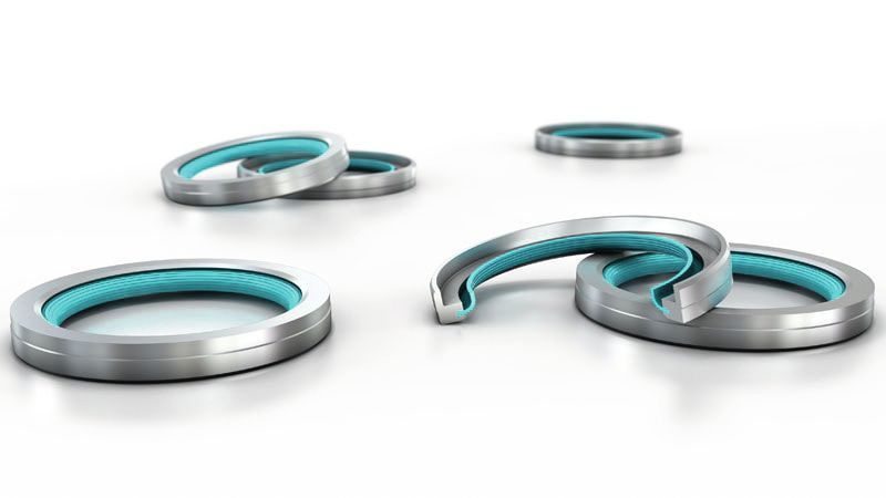 Die Type Hispin PDR RT besteht aus zwei Teilen: einem präzisionsgefertigten Metallgehäuse und einem mechanisch eingepassten Turcon-Polytetrafluorethylen-Dichtelement. Sie schmiege sich optimal an die Antriebswelle, halte noch bei 60 m/s dicht und versage auch nicht bei Temperaturschwankungen. (Trelleborg Sealing)