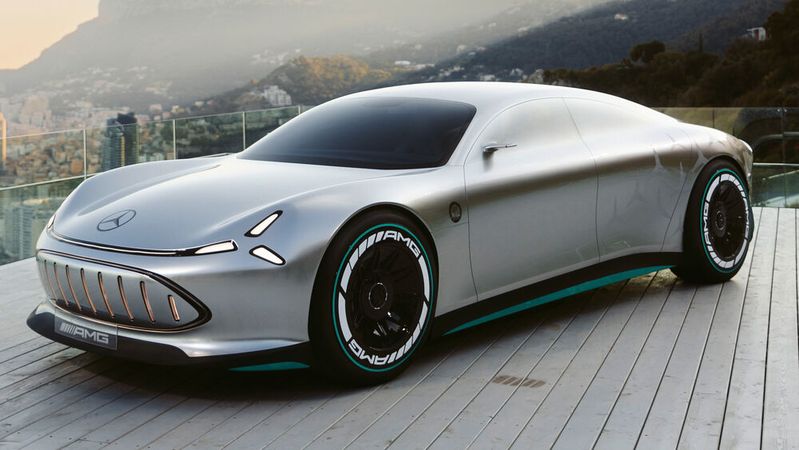 So stellt sich Mercedes-AMG den E-Sportler der Zukunft vor.