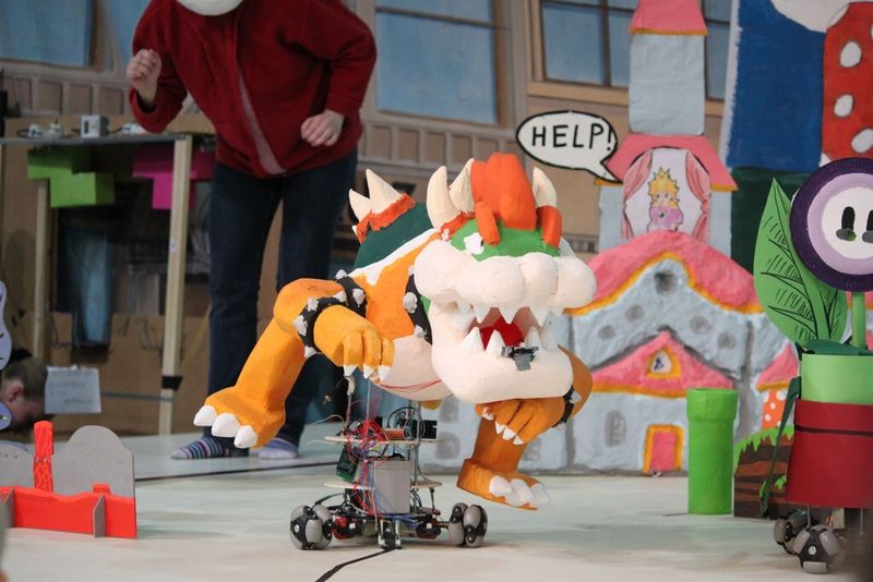 Im Nachwuchswettbewerb Robocup Junior treten Teams in den Disziplinen Dance, Rescue und Soccer an. (Bild: Robocup Pressefoto)