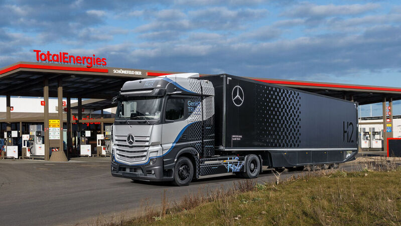 80 Prozent der befragten Logistikunternehmen wollen künftig Wasserstoff-Lastwagen in ihren Fuhrpark aufnehmen.