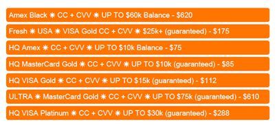 Schlussverkauf im Darknet: Manche Anbieter bieten Kreditkarten mit Rabatt im großen Stil an. (Bild: Bitdefender)