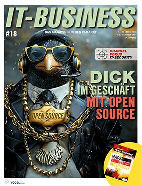 Ausgabe 18/2024: Dick im Geschäft mit Open Source! (Bild: WrongWay - stock.adobe.com / KI-generiert)