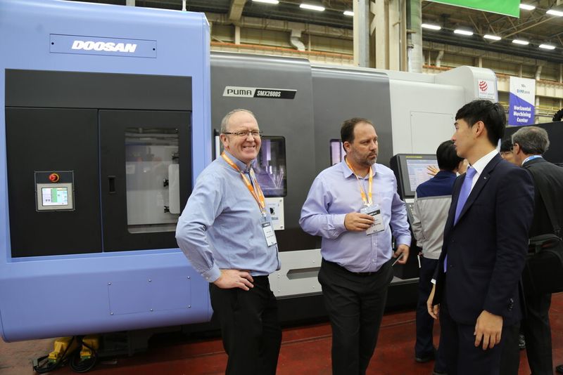 Doosan International Machine Tool Fair (Bild: Matthias Böhm)