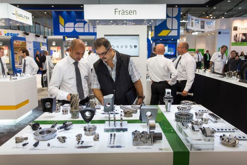 Reflet en image du salon AMB en 2012. (Messe Stuttgart)