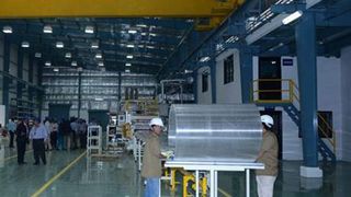NewsState-of-the-art Lexan* Multiwall Sheet Production Line... (Picture: Sabic)