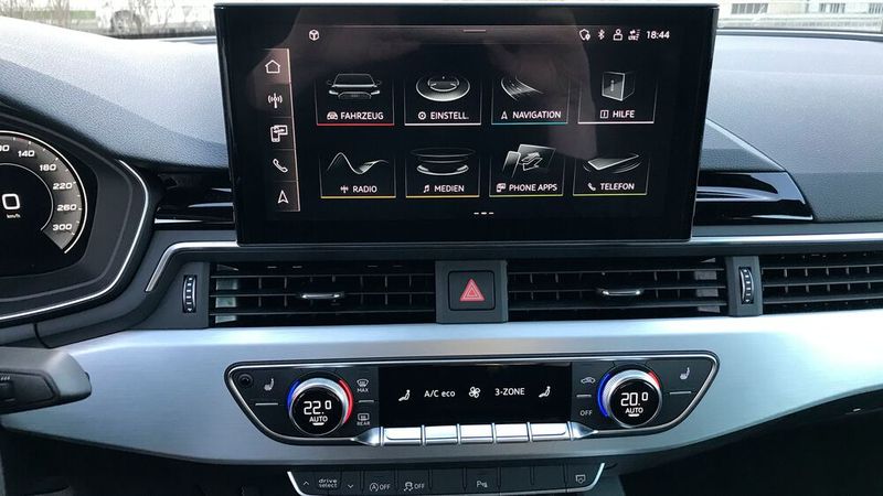 Der A5 repräsentiert nicht mehr die neueste Generation des Audi-Bedienkonzepts MMI. Das muss kein Nachteil sein. (Bild: Rosenow/»kfz-betrieb«)