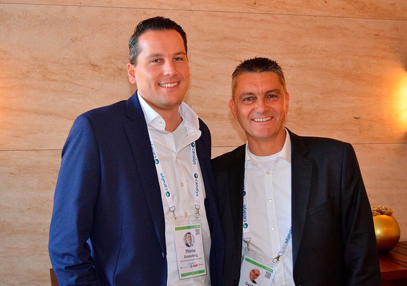 Wieder mit dabei sind Thimo Groneberg (l., Busymouse) und Gerhard Riedle (Dedicom) (Vogel IT-Medien GmbH)