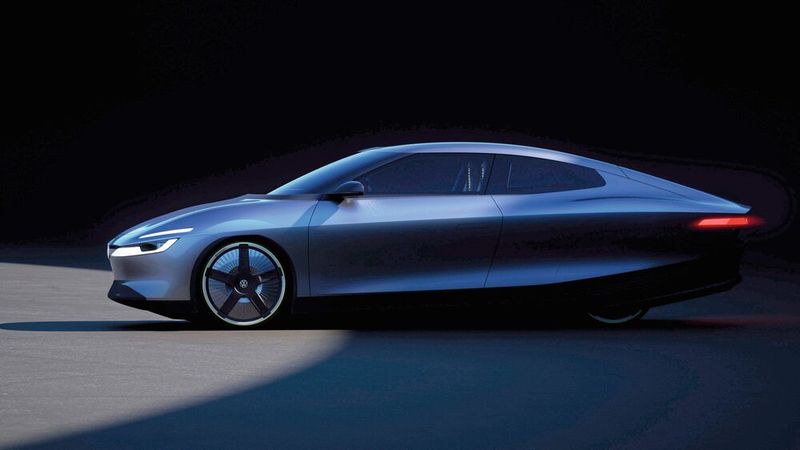 Aerodynamik-Weltrekord – Mission Efficiency setzt mit einem cW-Wert von 0,158 die neue Bestmarke aller straßenzugelassenen Autos. (Bild: Volkswagen AG)