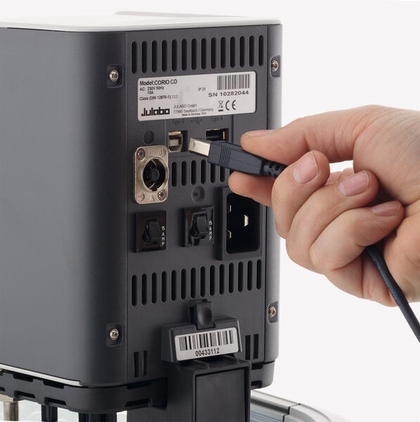 Abb. 2 Das neue Corio CD-Modell mit USB-Anschluss. (Julabo)