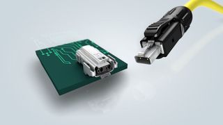 Die „T1 Industrial“-Schnittstelle von Harting ist die erste genormte „Single Pair Ethernet“-Schnittstelle. (Harting)