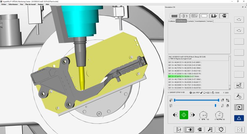 Safe and reliable: hyperMILL VIRTUAL Machining enables realistic, safe simulation and optimisation of even the most demanding operations. (Source: Comat)