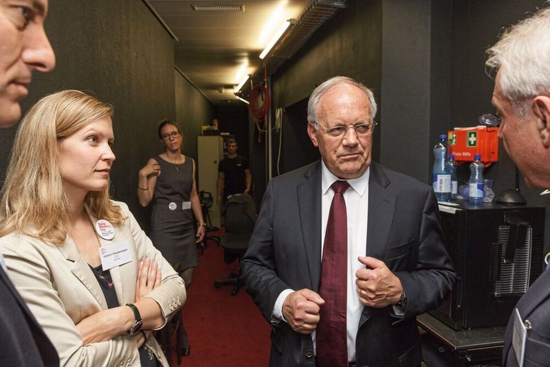 Bundesrat Johann Schneider-Ammann am Swiss Medtech Day. (Tom Kawara)
