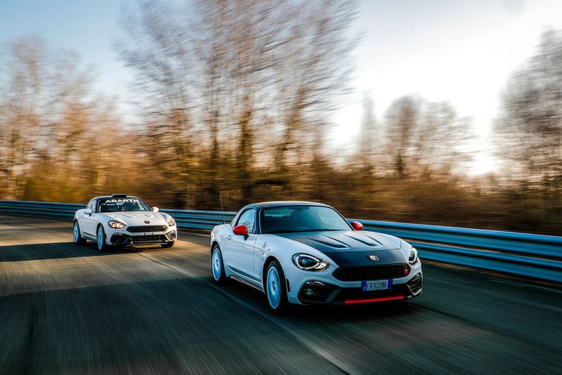 Der Abarth 124 Rally tribute soll den Triumph des erfolgreichen 124 Rally symbolisieren. (FCA)