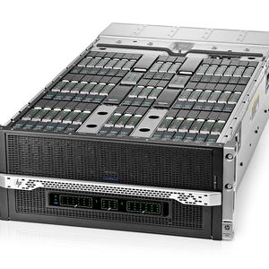 Das HP-Moonshot-Chassis ist 4,3 Höheneinheiten hoch und mit 45 Inte-basierten Servern ausgestattet.