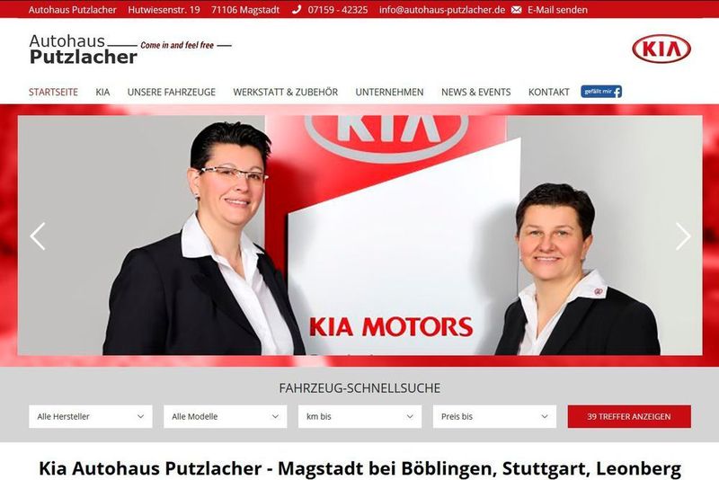 Dort zeigen die Putzlachers Persönlichkeit. (Autohaus Putzlacher)