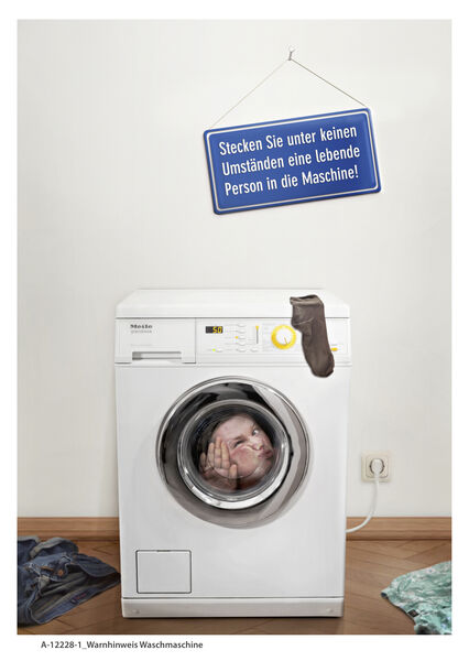 Publikumspreis: „Warnhinweis Waschmaschine“ von Sheryl Ann Hartmann

 (www.docma.info)
