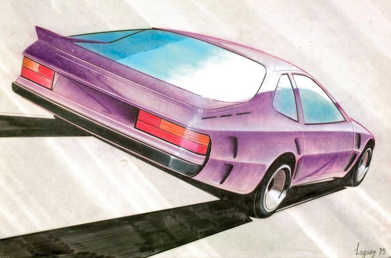 Sechs Jahre später ging Lagaay zu Ford und wurde Leiter der Design-Abteilung in Köln. Dort trugen mehrere Modelle wie zum Beispiel Escort und Sierra seine Handschrift. 1985 wechselte er zur BMW Technik GmbH und wurde dort Chefdesigner. Eines der bekanntesten Projekte aus dieser Zeit ist der 1987 auf der IAA vorgestellte Roadster BMW Z1. (Bild: Porsche AG)