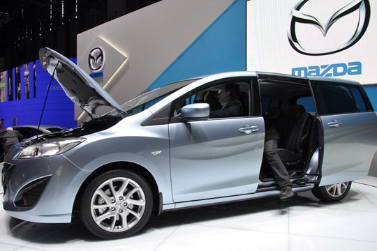 Kommt erst im Spätherbst: Der neue Mazda5. (Archiv: Vogel Business Media)