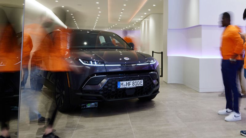 In Endkundenhand ist bisher noch kein Ocean in Deutschland. (Bild: Fisker Inc.)