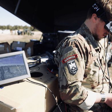 “Sometimes FPV pilots are supported by reconnaissance drone teams, but sometimes they operate blindly”, said a Ukrainian FPV pilot known by the callsign “Karat” who was invited to NATO exercises on the Swedish island of Gotland in early 2026. He continued: “Western militaries cannot fully understand what that is like. You have to see it with your own eyes.”  (Source: Ministry of Defence of Ukraine)