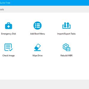 Hasleo Backup Suite Free bietet auch verschiedene Zusatztools zur Sicherung.(Bild:  Joos (Screenshot))