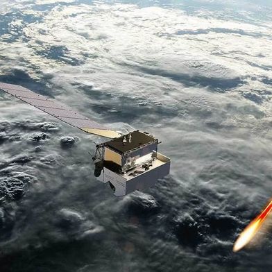 L3Harris is building 18 space vehicles for SDA’s Tranche 2 Tracking Layer program, designed to provide near-global missile warning and tracking against hypersonic threats. (Bild: L3Harris)