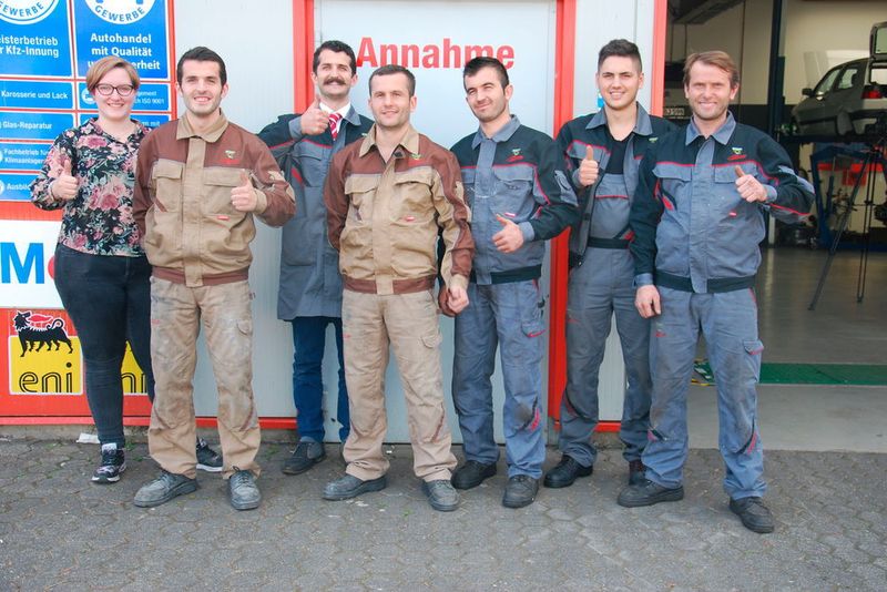 Die Luli`Co-Mannschaft freut sich über jeden Kunden. (Wenz)