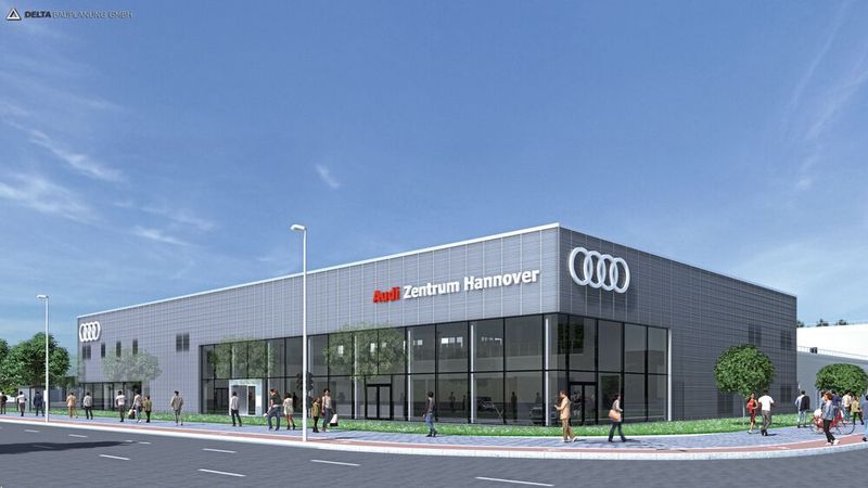 Der Volkswagen-Konzern baut für Audi in Hannover neu.(Bild:  Volkswagen Immobilien)