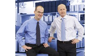 Mit Brennstoffzellen weltweit auf Erfolgskurs: COO Dr. Jens Müller (links) und CEO Dr. Peter Podesser von SFC (Archiv: Vogel Business Media)