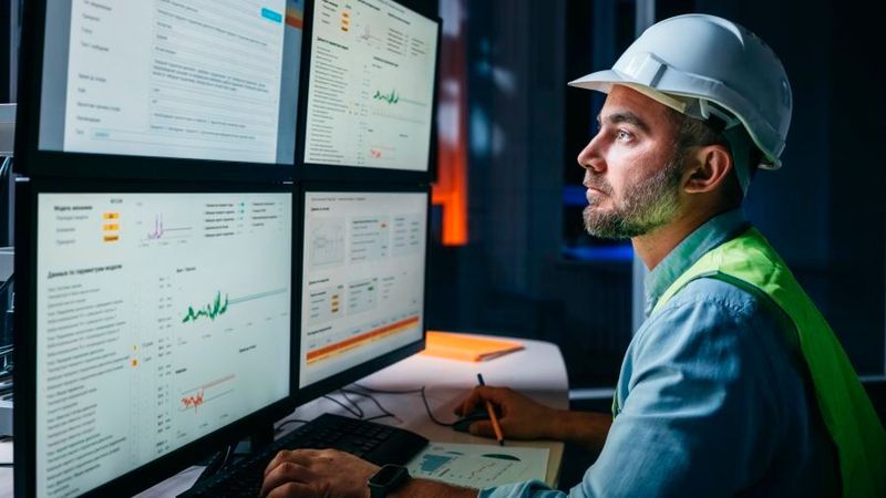 Wer darf wo arbeiten? Datascope beantwortet diese Frage auf BCEI-Baustellen in Echtzeit – von Santiago bis Frankfurt.(Bild: ©  leonidkos - stock.adobe.com)