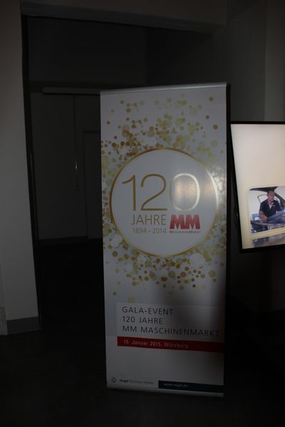 Am 15. Januar war der große Showdown unseres Jubiläumsjahres – 120 Jahre MM Maschinenmarkt sind bei unserem Gala-Abend in den Hallen des VCC in Würzburg gefeiert worden... (Bild: Finus)