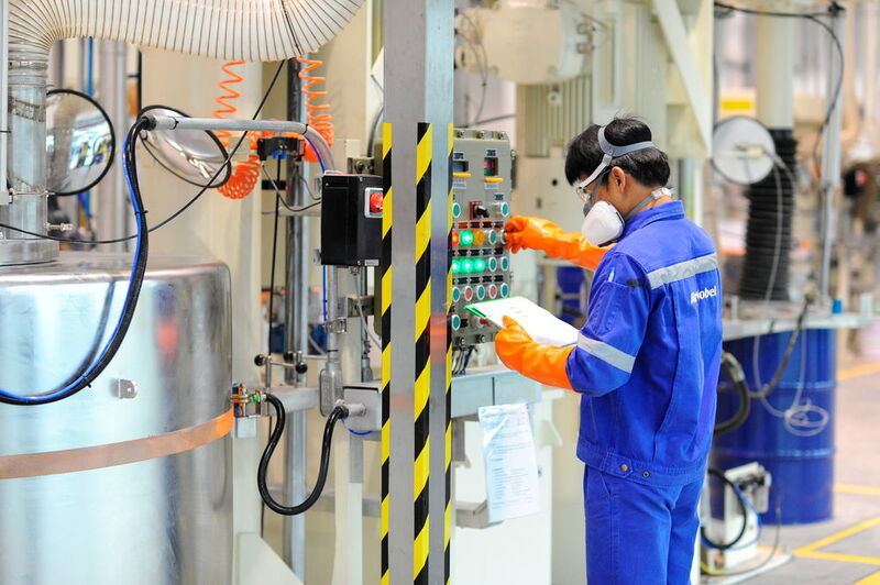 The new Chonburi site supplies a number of businesses within Akzo Nobel. (Akzo Nobel)