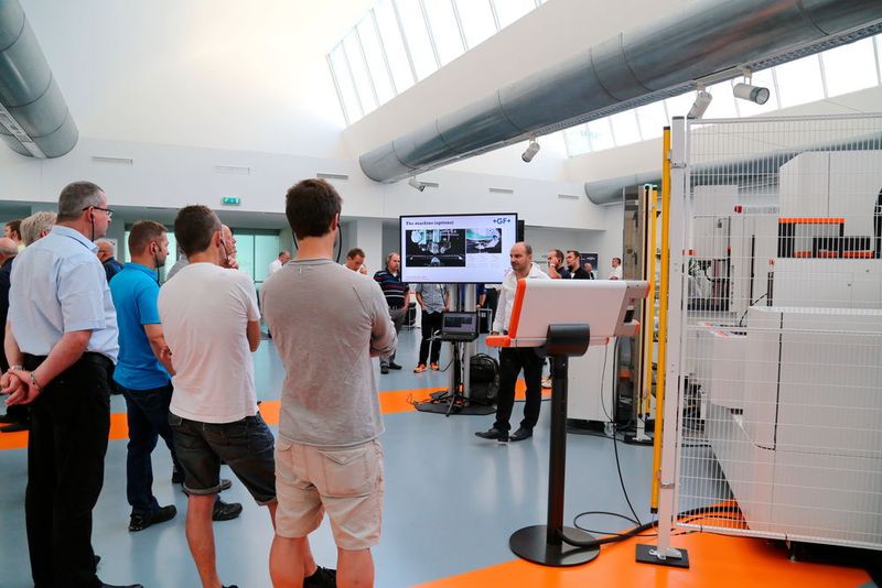 Eindrücke von den Solution Days 2016 bei GF Machining Solutions in Losone. (Anne Richter, SMM)