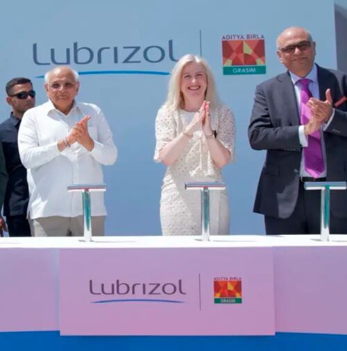Lubrizol, together with Grasim Industries, has recently inaugurated a world-class Chlorinated Polyvinyl Chloride resin manufacturing facility in Vilayat, Gujarat. (Source:  Lubrizol)