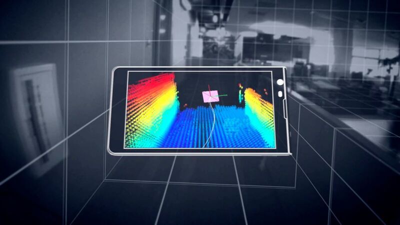 Google Project Tango – 3D Tablet. (Google)